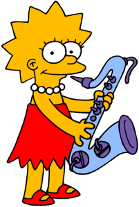 Lisa on Baritone Saxophone
